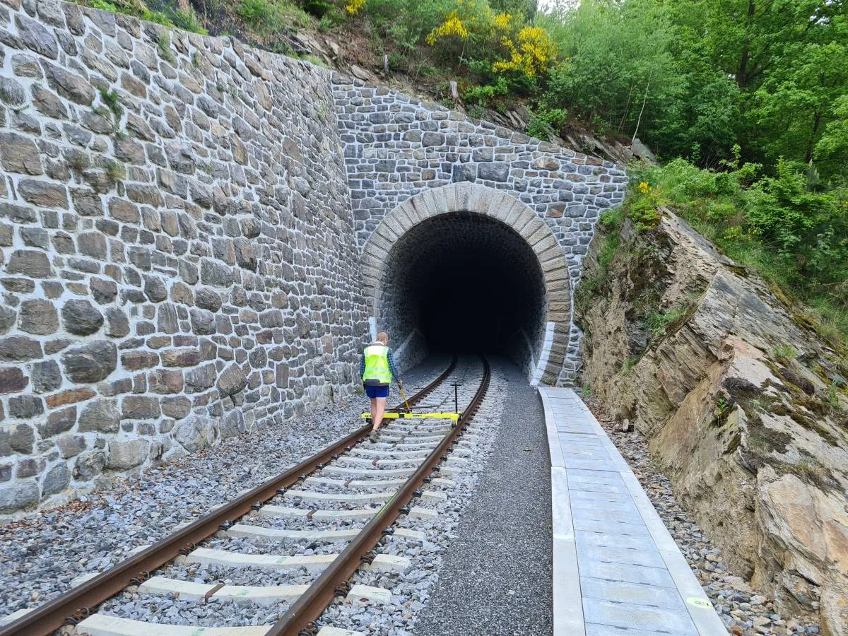Rekonstrukce tunelu ev. č. 124 Podhradského na trati TÚ 1733 Kácov – Světlá nad Sázavou