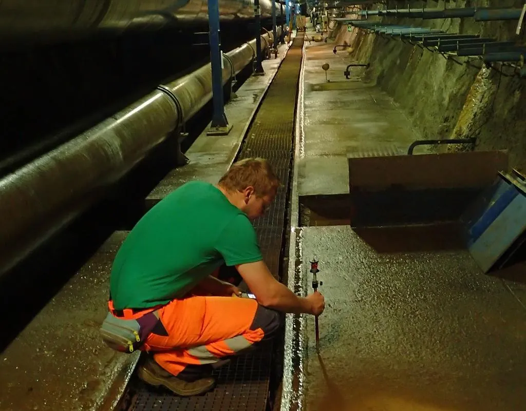 Laserové skenování ostění primárního kolektoru