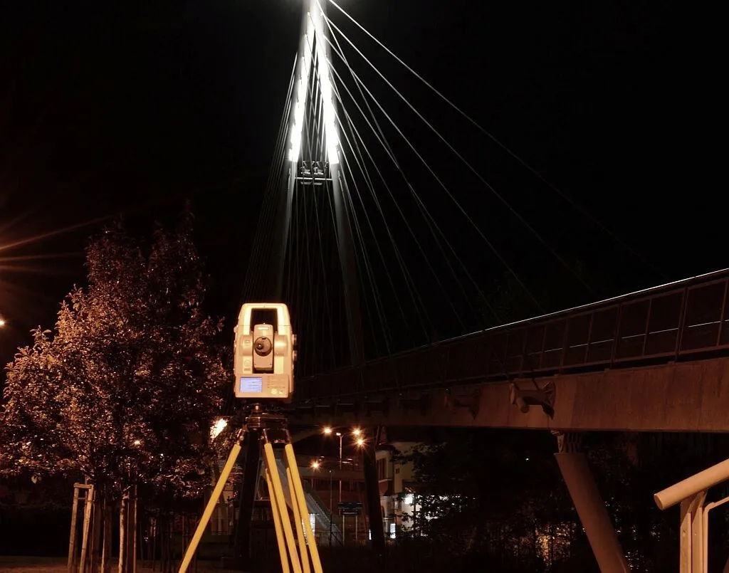 Monitoring lávky v Uherském Brodě